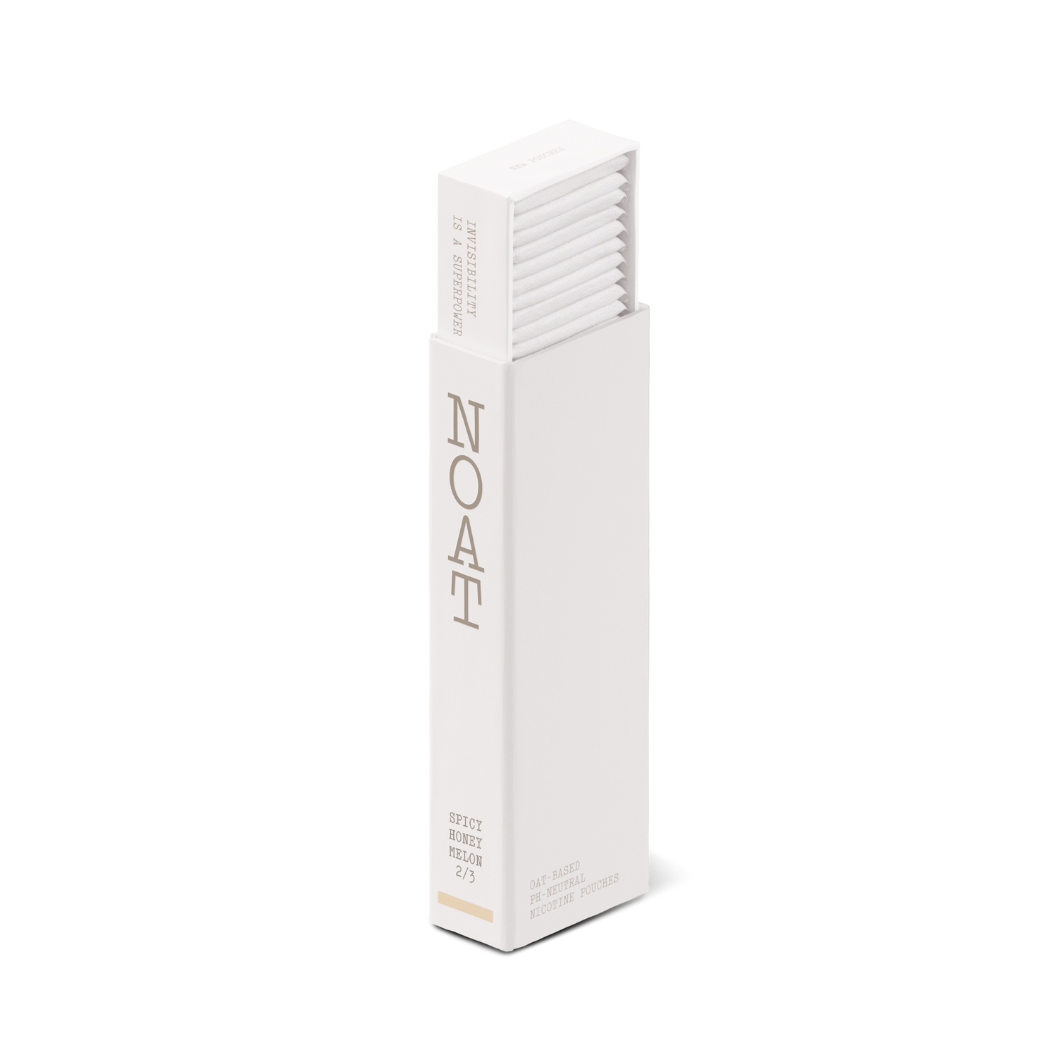 NOAT Spicy Honey Melon 2/3 single pack open. ⁠